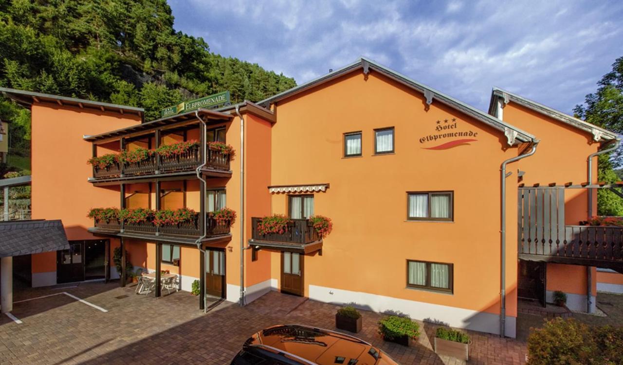 Hotel Elbpromenade 바트샨다우 외부 사진